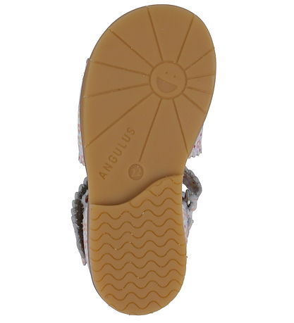 Angulus Sandals - Rose Flower Print