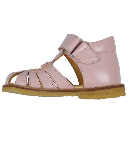 Angulus Sandalen - Hartensandaal - Pale Rose/Rose Glitter