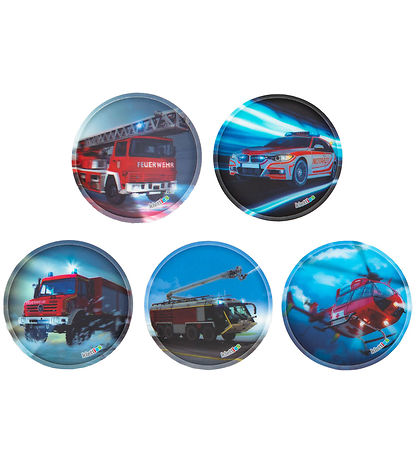 Ergobag Velcro tags - 5 pcs - Fire Brigade Ergobag Velcro tags - 5 pcs - Fire Brigade