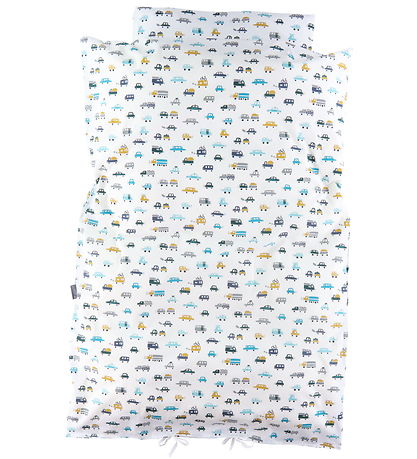 Nørgaard Madsens Bedding - Adult - White w. Cars