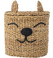 Bloomingville Kurv m. Lokk - 26x30 cm - Mikke - Tang - Naturlig Bloomingville Kurv m. Lokk - 26x30 cm - Mikke - Tang - Naturlig