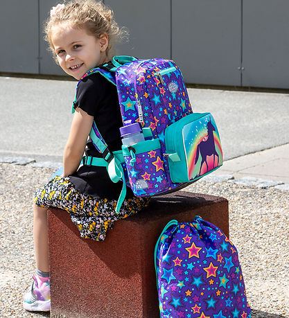 Jeva School Backpack - Start-Up - Unicorn Candy