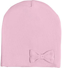 Racing Kids Mütze - 2-lagig - Classic+ Rose m. Schleife