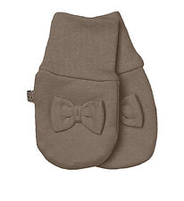 Racing Kids Mittens - Mountain Taup