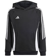 adidas Performance Hoodie - Tiro24 SWHOODY - Black/White adidas Performance Hoodie - Tiro24 SWHOODY - Black/White