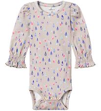 Name It Bodysuit L/æ - NbfDayla - Nacreous Cloud Name It Bodysuit L/æ - NbfDayla - Nacreous Cloud
