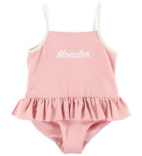 Moncler Swimsuit - Pink w. White Moncler Swimsuit - Pink w. White