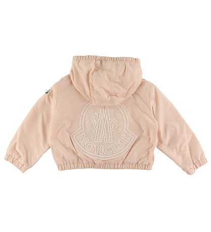 Moncler Jacket - Prague - Rose w. White Moncler Jacket - Prague - Rose w. White