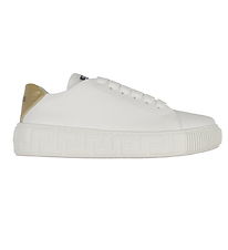 Versace Shoe - La Greca - White w. Gold Versace Shoe - La Greca - White w. Gold
