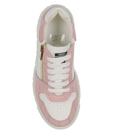 Versace Shoe - La Greca - White/Pink