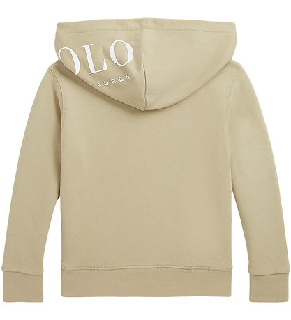 Polo Ralph Lauren Hoodie - Classic+ - Khaki w. White
