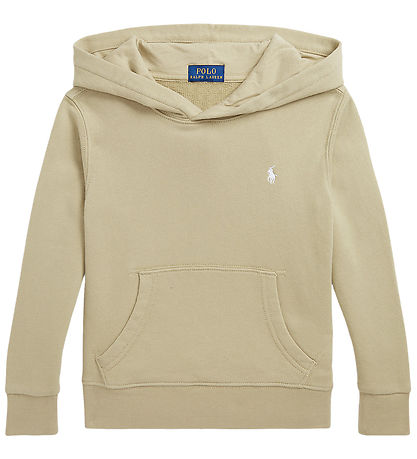 Polo Ralph Lauren Hoodie - Classic+ - Khaki w. White