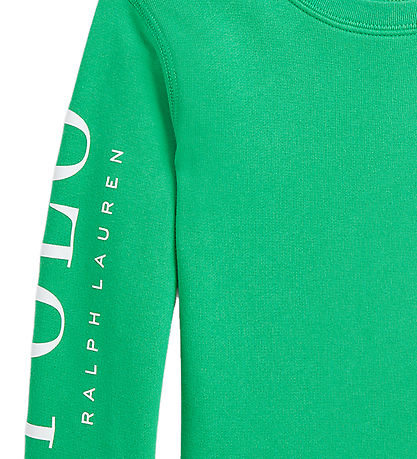 Polo Ralph Lauren Peysa - Tiller Green M. Hvítur Polo Ralph Lauren Peysa - Tiller Green M. Hvítur