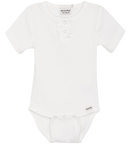 Minimy Bodysuit s/s - Pristine
