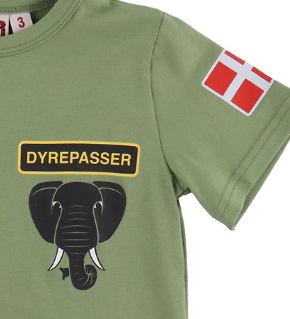 DYR T-shirt - Zookeeper - Sage Elephant DYR T-shirt - Zookeeper - Sage Elephant