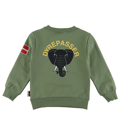 Sweat-shirt DYR-Cph - Soins aux animaux - Sage Éléphant Sweat-shirt DYR-Cph - Soins aux animaux - Sage Éléphant