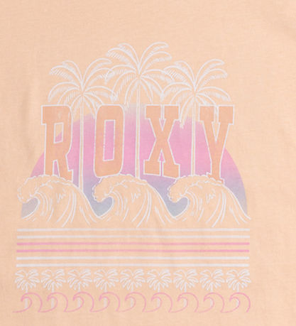 T-Shirt Roxy - Purple Hearts B - Peach Parfait