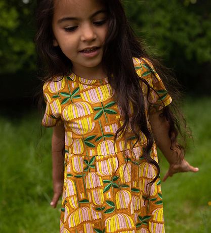 Danefæ Dress - Danelollipop - Yellow Mix Germanite