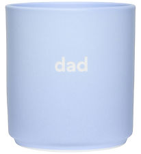 Design Letters Beker - VIP Favourite - Papa - Blauw Design Letters Beker - VIP Favourite - Papa - Blauw