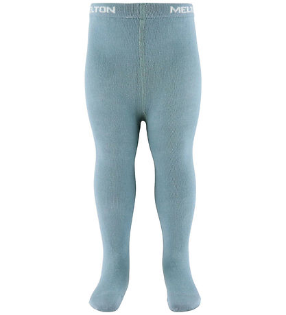 Melton Tights - Faded Denim