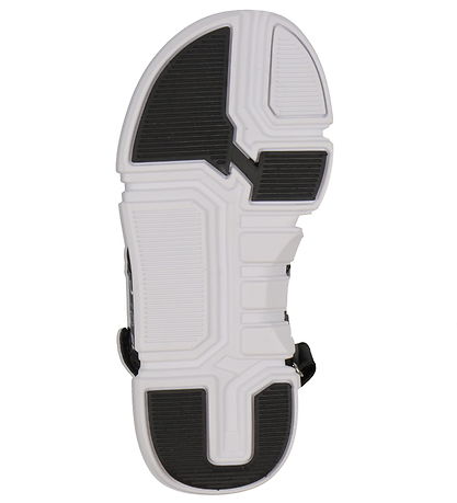 Calvin Klein Sandalen - Zwart m. Allover Logo