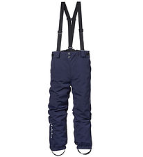 Isbjörn of Sweden Shell pants w. Suspenders - Hurricane - Navy