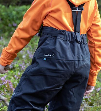 Isbjörn of Sweden Shell pants w. Suspenders - Hurricane - Navy