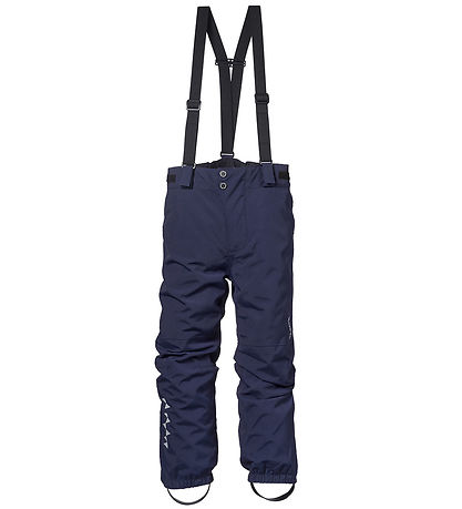 Isbjörn of Sweden Shell pants w. Suspenders - Hurricane - Navy