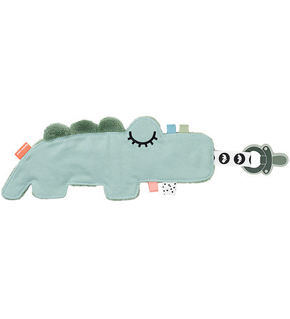 Done by Deer Comfort Blanket - Cozy Friend Croco - Green Done by Deer Comfort Blanket - Cozy Friend Croco - Green
