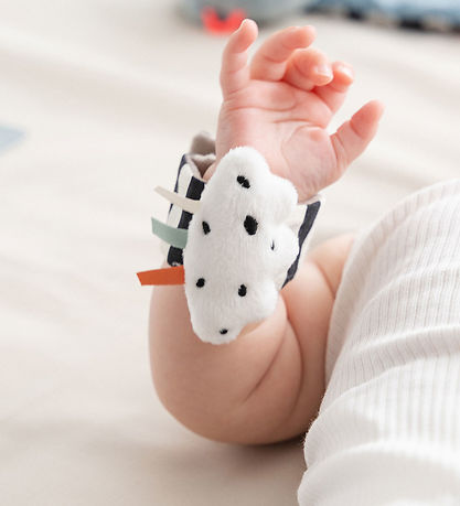 Done by Deer úlnliðsskrölusett - 2 Pakki - Happy Clouds - Blár Done by Deer úlnliðsskrölusett - 2 Pakki - Happy Clouds - Blár