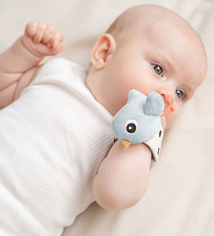 Done by Deer úlnliðsskrölusett - 2 Pakki - Happy Clouds - Blár Done by Deer úlnliðsskrölusett - 2 Pakki - Happy Clouds - Blár