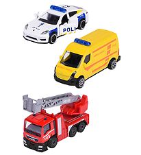 Majorette Toys - 3 Parts - Rescue vehicles Majorette Toys - 3 Parts - Rescue vehicles