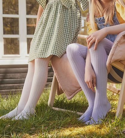 Collants MP - Rib - Lavender Sky Collants MP - Rib - Lavender Sky