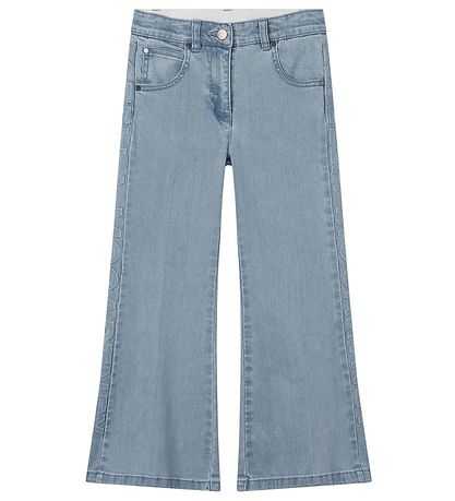Jeans Stella McCartney Kids - Bleu Clair av. Logo Jeans Stella McCartney Kids - Bleu Clair av. Logo