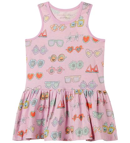 Stella McCartney Kids Mekko - Vaaleanpunainen M. Aurinkolasit