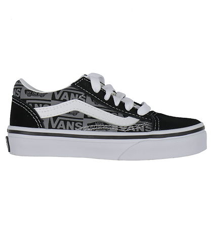 Vans Shoe - Old Skool Logo - Black/Grey Vans Shoe - Old Skool Logo - Black/Grey