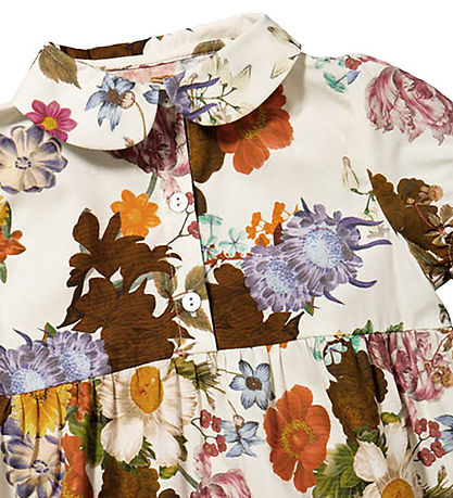 Christina Rohde Summer Romper - White w. Flowers Christina Rohde Summer Romper - White w. Flowers