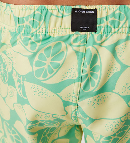 Shorts de Bain Björn Borg - Château Imprimé - Limoncello BIG Shorts de Bain Björn Borg - Château Imprimé - Limoncello BIG