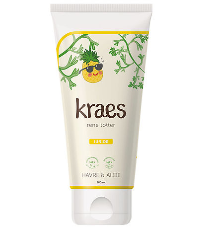 Shampooing Kraes - Nettoyer le Totter av. Ananas - 200 ml Shampooing Kraes - Nettoyer le Totter av. Ananas - 200 ml