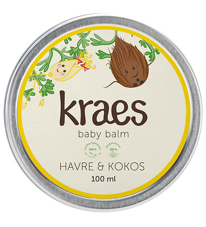 Bébé Baume Kraes - Avoine & Fibre de Coco - 100 ml Bébé Baume Kraes - Avoine & Fibre de Coco - 100 ml