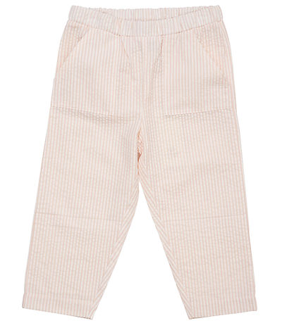 Copenhagen Colors Trousers - Dusty Rose/Cream Stripe