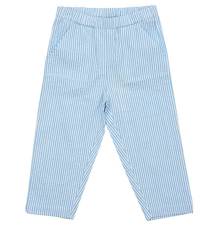 Copenhagen Colors Trousers - Sky Blue/Cream Stripe