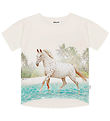Molo T-shirt - Raeesa - Horse on Beach Molo T-shirt - Raeesa - Horse on Beach