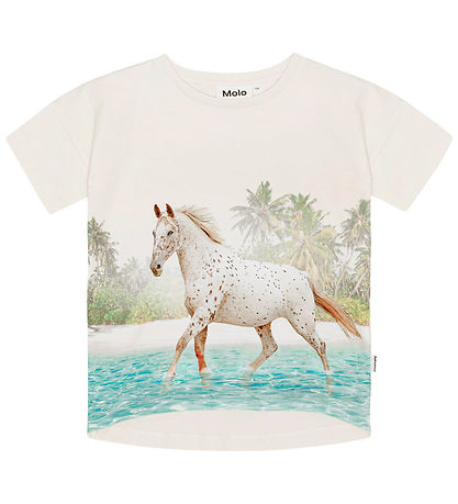 Molo T-Shirt - Raeesa - Horse am Strand Molo T-Shirt - Raeesa - Horse am Strand