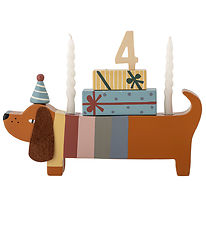 Bloomingville Mini Birthday decoration - Charlie - Brown Bloomingville Mini Birthday decoration - Charlie - Brown