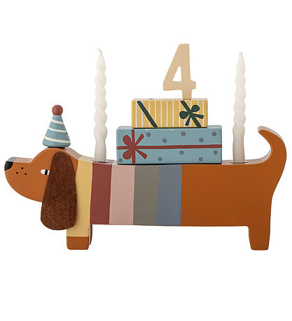 Bloomingville Mini Birthday decoration - Charlie - Brown Bloomingville Mini Birthday decoration - Charlie - Brown