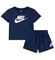 Nike Shorts Set - Shorts/T-shirt - Midnight Navy Nike Shorts Set - Shorts/T-shirt - Midnight Navy