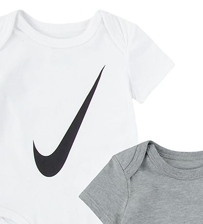 Bodies m/c Nike - Swoosh - 3 Pack - Blanc/Gris/Noir