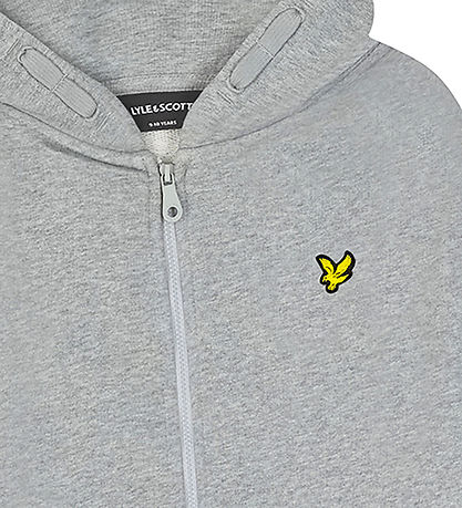 Lyle & Scott Cardigan - Light Grey Marl Lyle & Scott Cardigan - Light Grey Marl