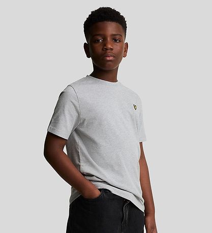 Lyle & Scott T-shirt - Light Grey Marl
